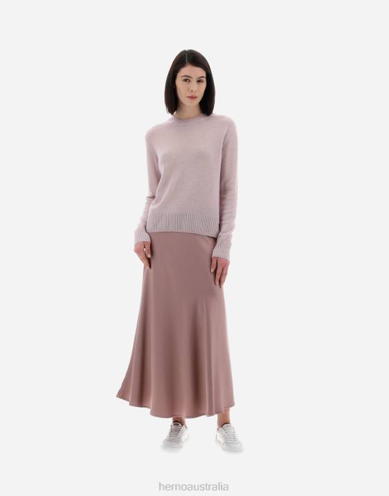 RESORT SWEATER IN CLOUD CASHMERE Herno Women Lilac 2L0H103 Clothing