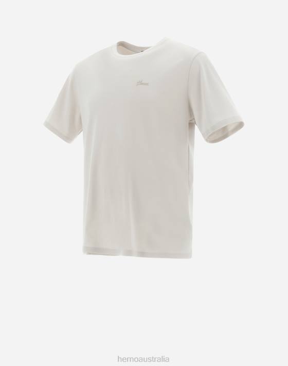 RESORT T-SHIRT IN BASIC COTTON Herno Men Chantilly 2L0H527 Clothing