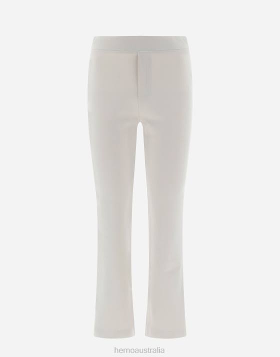 RESORT TROUSERS IN MILAN KNIT Herno Women Chantilly 2L0H57 Clothing