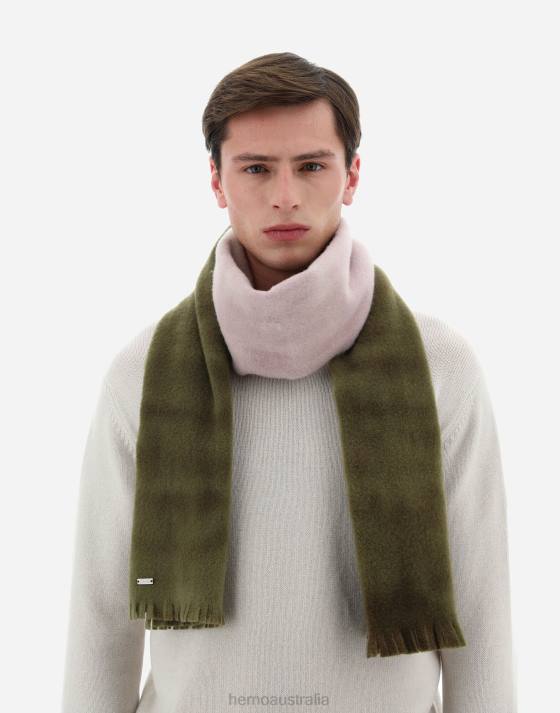 RESORT WOOL SCARF Herno Men Military 2L0H520 Accessories