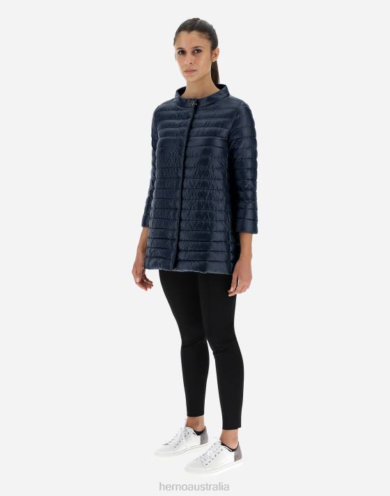 ROSSELLA Herno Women Blue Navy 2L0H439 Outerwear