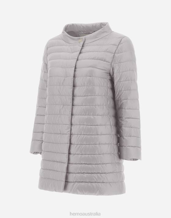 ROSSELLA Herno Women Grey Pearl 2L0H437 Outerwear