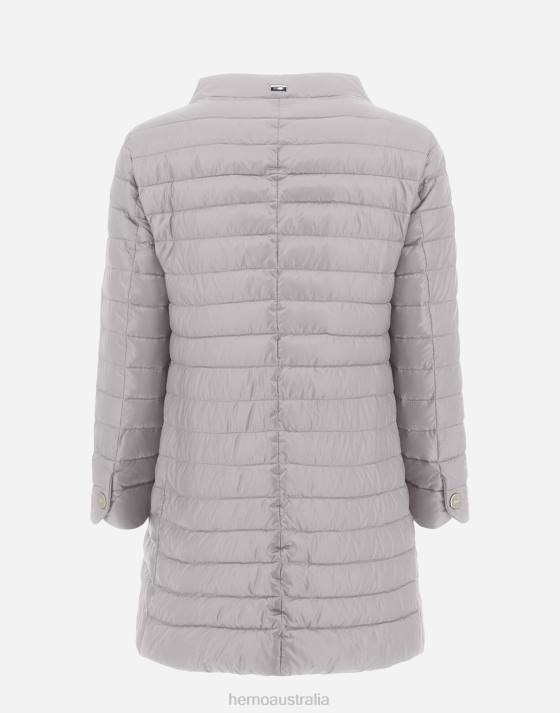 ROSSELLA Herno Women Grey Pearl 2L0H437 Outerwear