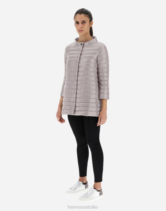 ROSSELLA Herno Women Grey Pearl 2L0H437 Outerwear