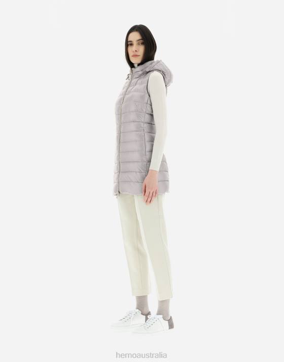 SERENA Herno Women Grey Pearl 2L0H179 Outerwear