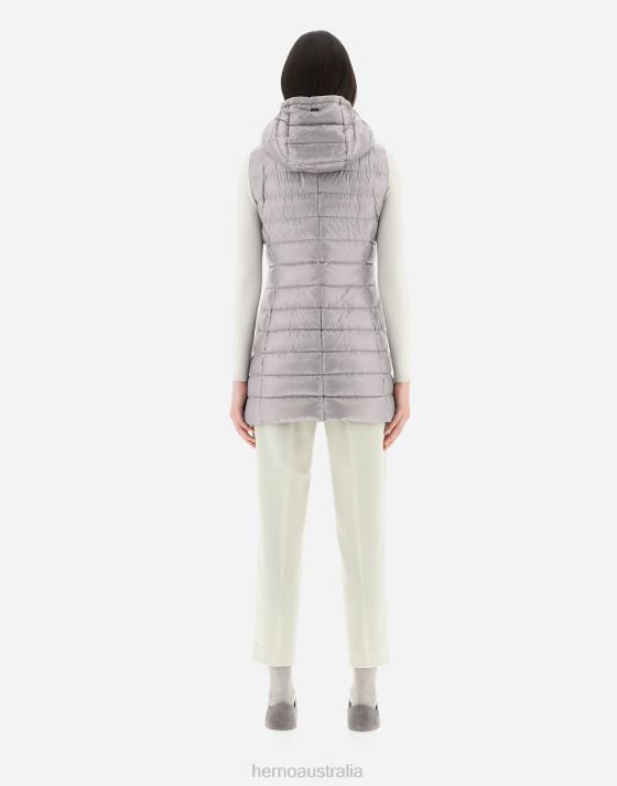 SERENA Herno Women Grey Pearl 2L0H179 Outerwear