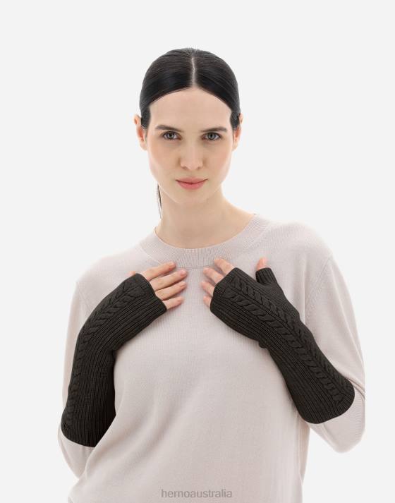 SLEEVE IN COMFY INFINITY Herno Women Dark Chocolate 2L0H192 Accessories