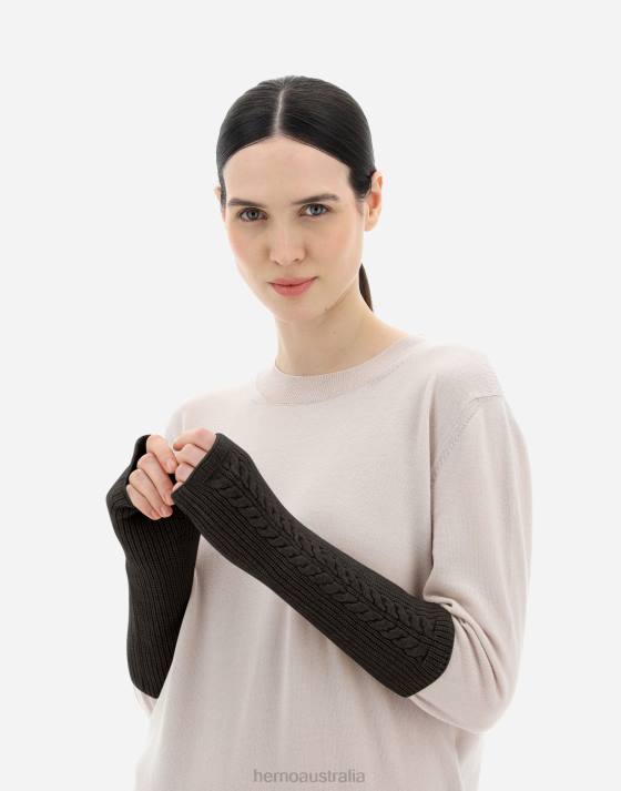 SLEEVE IN COMFY INFINITY Herno Women Dark Chocolate 2L0H192 Accessories