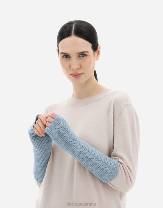 SLEEVE IN COMFY INFINITY Herno Women Light Blue 2L0H355 Accessories