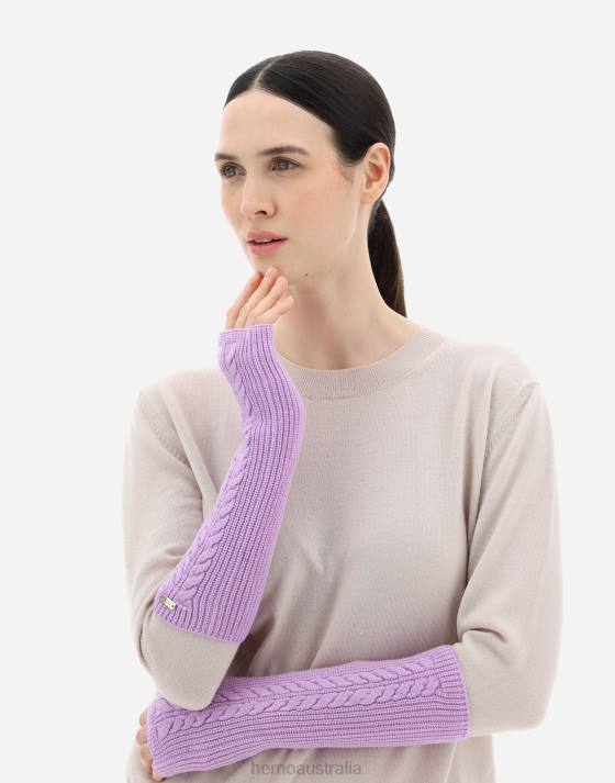 SLEEVE IN COMFY INFINITY Herno Women Lilac 2L0H397 Accessories