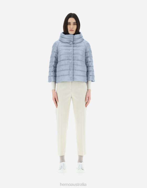 SOFIA Herno Women Light Blue 2L0H16 Outerwear