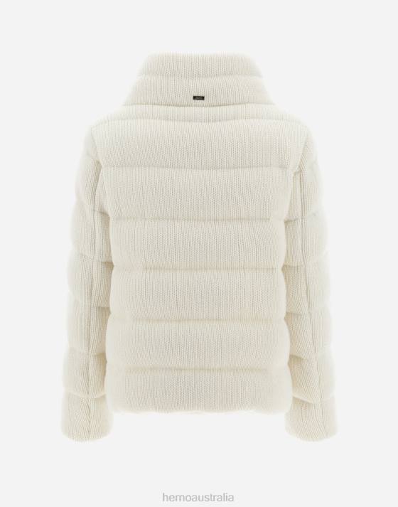 SOFT KNIT AND NUAGE CAPE Herno Women Natural 2L0H177 Outerwear