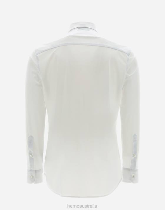 SPRING ULTRALIGHT SCUBA SHIRT Herno Men White 2L0H813 Clothing