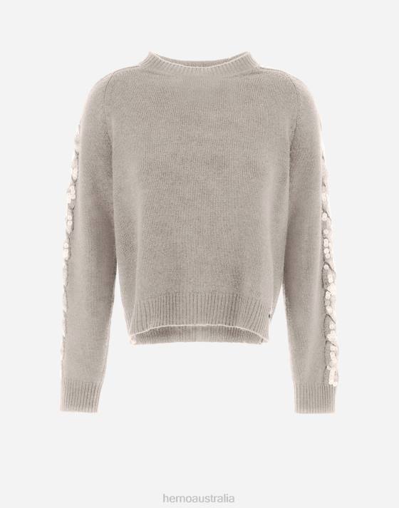 SWEATER IN COMFY ETERNITY CASHMERE Herno Women Chantilly 2L0H407 Clothing