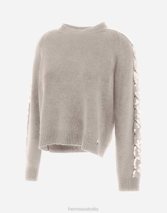 SWEATER IN COMFY ETERNITY CASHMERE Herno Women Chantilly 2L0H407 Clothing