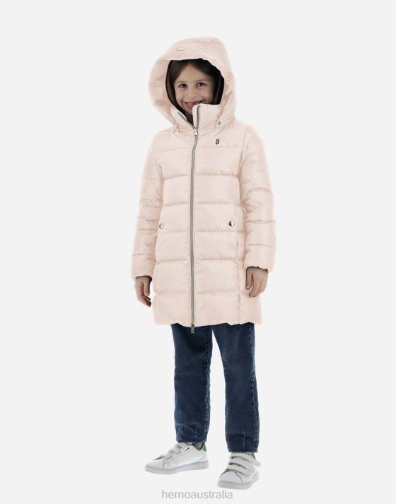 TAFFETA JACKET Herno Kids Pink 2L0H839 Outerwear