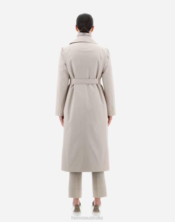 TRENCH COAT IN DELON Herno Women Natural 2L0H87 Outerwear