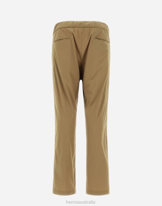 TROUSERS IN LIGHT NYLON STRETCH Herno Men Copper 2L0H759 Clothing