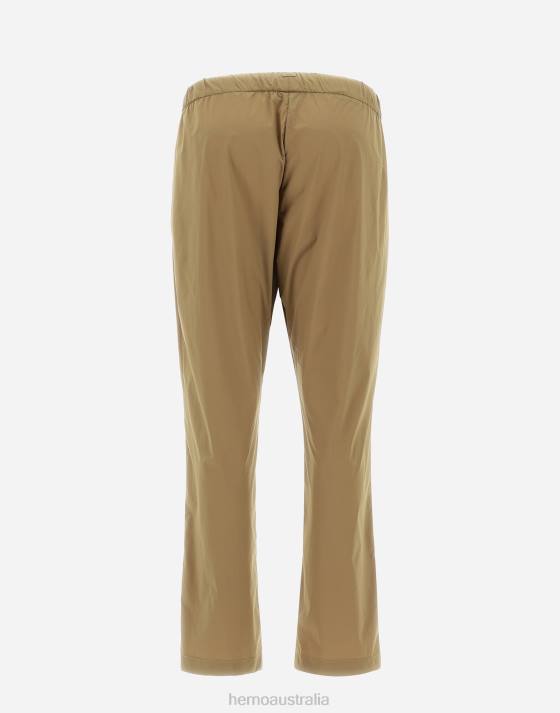 TROUSERS IN LIGHT NYLON STRETCH Herno Women Copper 2L0H449 Clothing