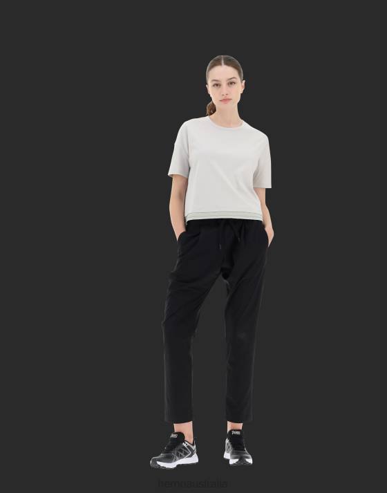 ULTRALIGHT LAMINAR TROUSERS Herno Women Black 2L0H505 Clothing