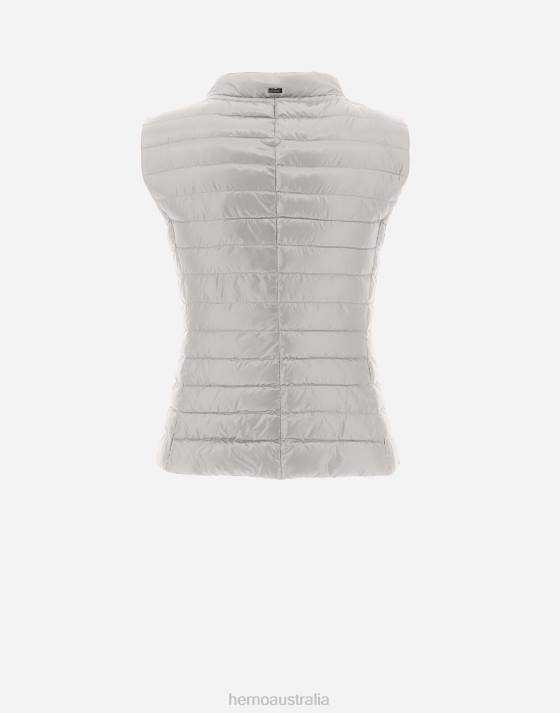 VERA Herno Women Grey Pearl 2L0H460 Outerwear