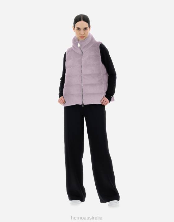 WAISTCOAT Herno Women Lilac 2L0H306 Outerwear