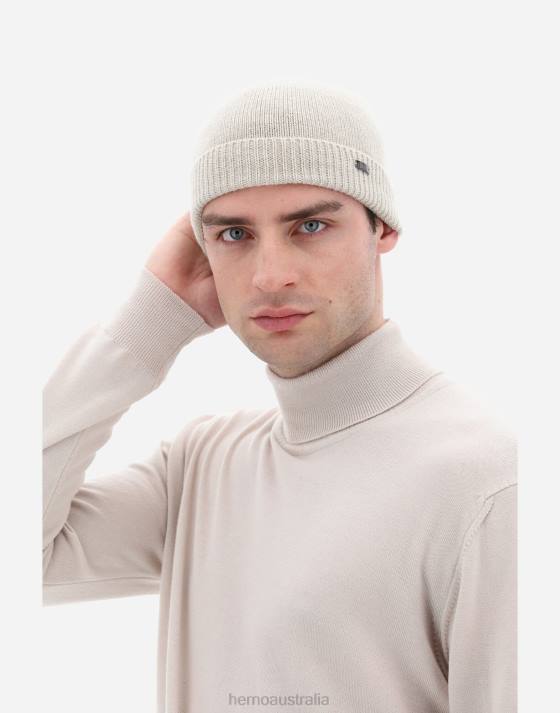 WOOL BEANIE Herno Men Chantilly 2L0H752 Accessories