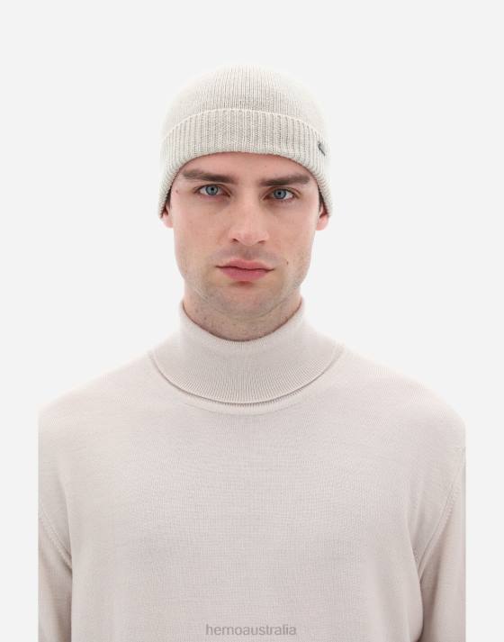 WOOL BEANIE Herno Men Chantilly 2L0H752 Accessories