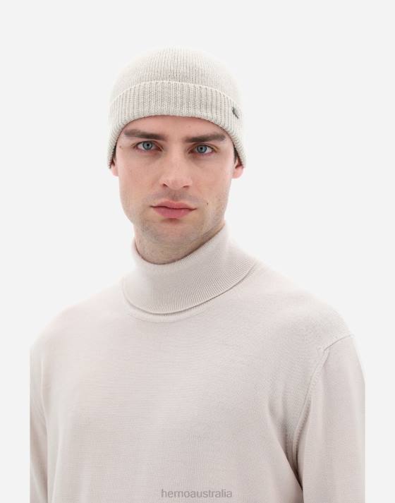 WOOL BEANIE Herno Men Chantilly 2L0H752 Accessories