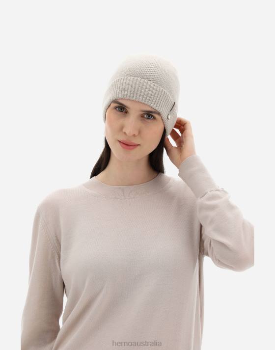 WOOL BEANIE Herno Women Chantilly 2L0H239 Accessories