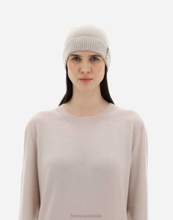 WOOL BEANIE Herno Women Chantilly 2L0H239 Accessories