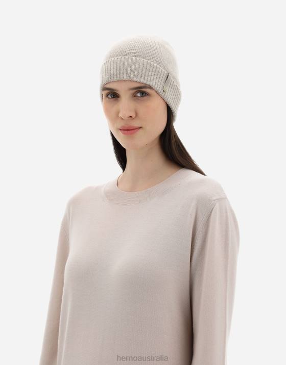 WOOL BEANIE Herno Women Chantilly 2L0H239 Accessories