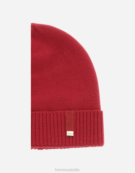 WOOL BEANIE Herno Women Cherry 2L0H97 Accessories