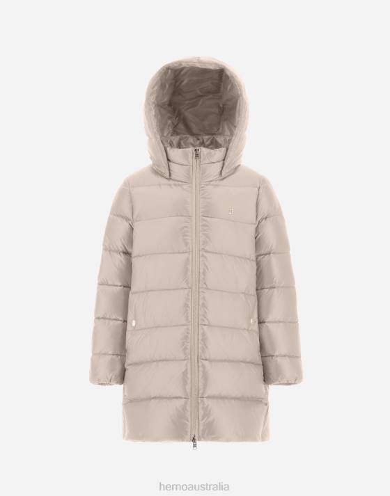 COAT IN NYLON ULTRALIGHT Herno Kids Chantilly 2L0H859 Outerwear