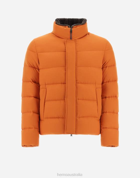 ARENDELLE BOMBER JACKET Herno Men Orange 2L0H594 Outerwear