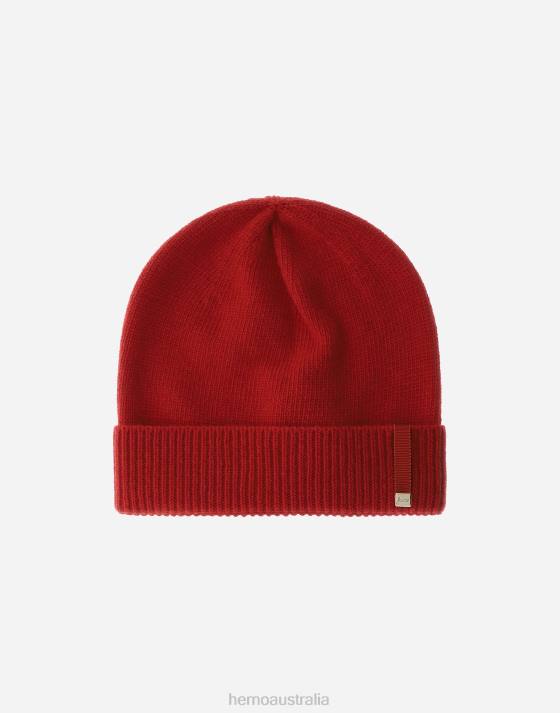 WOOL BEANIE Herno Women Cherry 2L0H97 Accessories