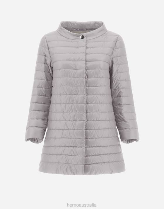 ROSSELLA Herno Women Grey Pearl 2L0H437 Outerwear