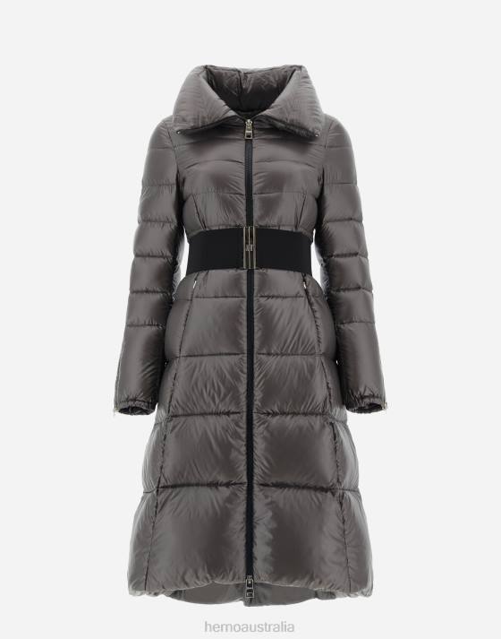 COAT IN NYLON ULTRALIGHT Herno Women Grey 2L0H96 Outerwear