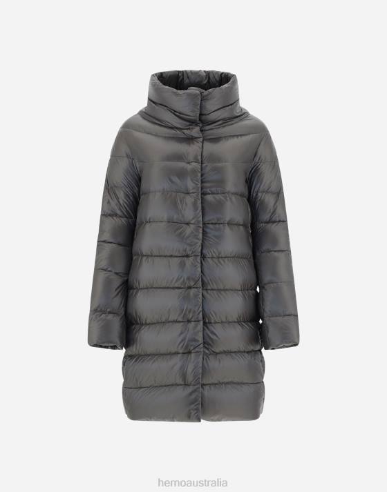 DORA Herno Women Grey 2L0H231 Outerwear