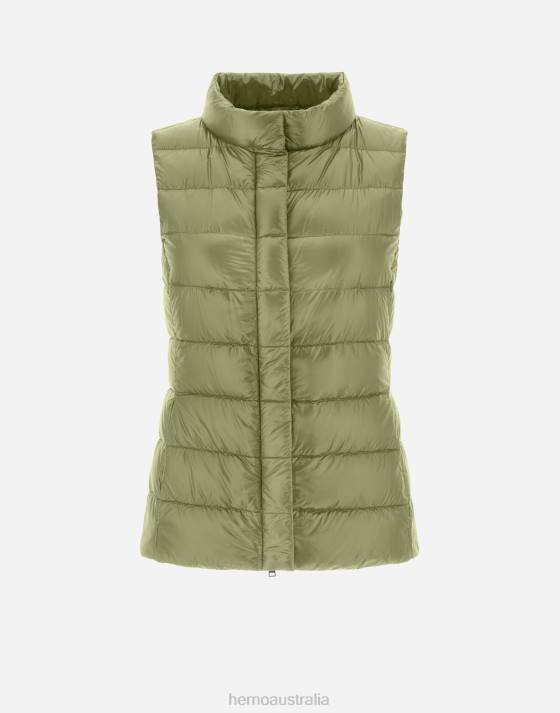 GIULIA Herno Women Olive Green 2L0H348 Outerwear